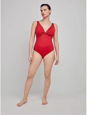Maillot de bain effet contrôle sans armature