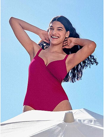 Maillot de bain effet contrôle