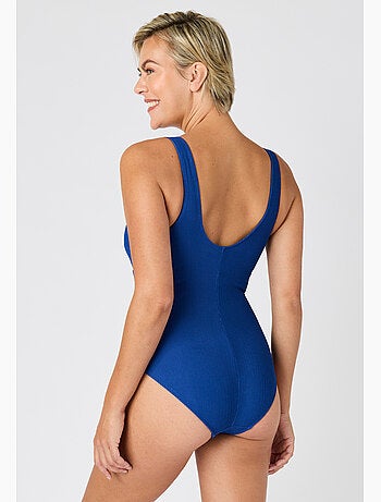 Maillot de bain effet gaufré perfect fit by damart - damart
