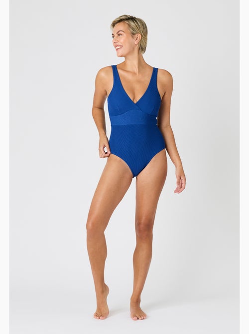 Maillot de bain effet gaufré Perfect Fit by Damart - Damart - Kiabi