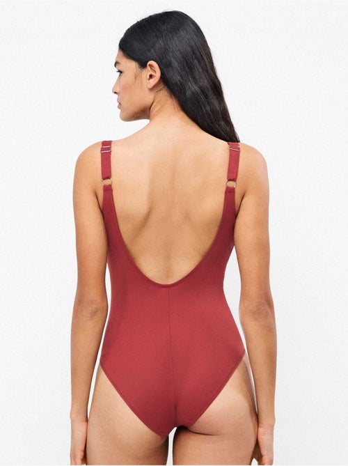 Maillot de bain effet sculptant sans armature - Kiabi Maillot de bain effet sculptant sans armature - Kiabi