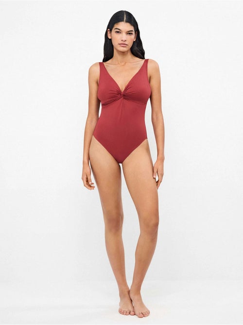 Maillot de bain effet sculptant sans armature - Kiabi Maillot de bain effet sculptant sans armature - Kiabi