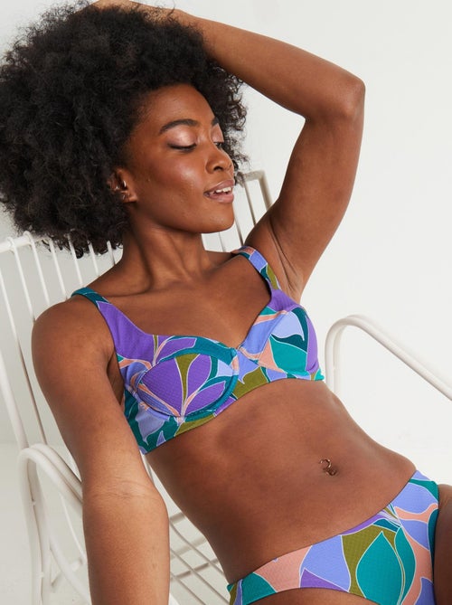 Maillot de bain emboit foulard Monica - RougeGorge Lingerie - Kiabi