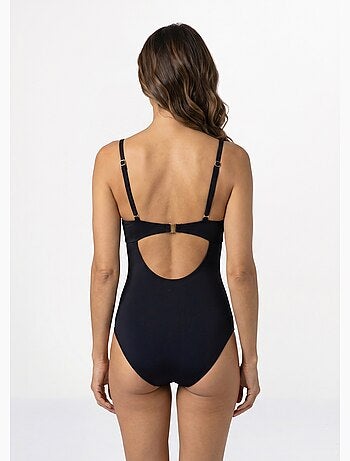 Maillot de bain empiècements résille - AFIBEL