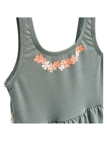 Maillot de bain enfant 1 pièce Fleur