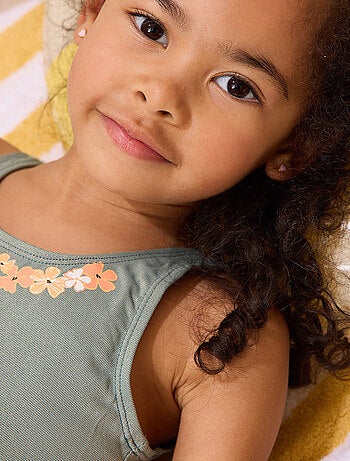 Maillot de bain enfant 1 pièce Fleur