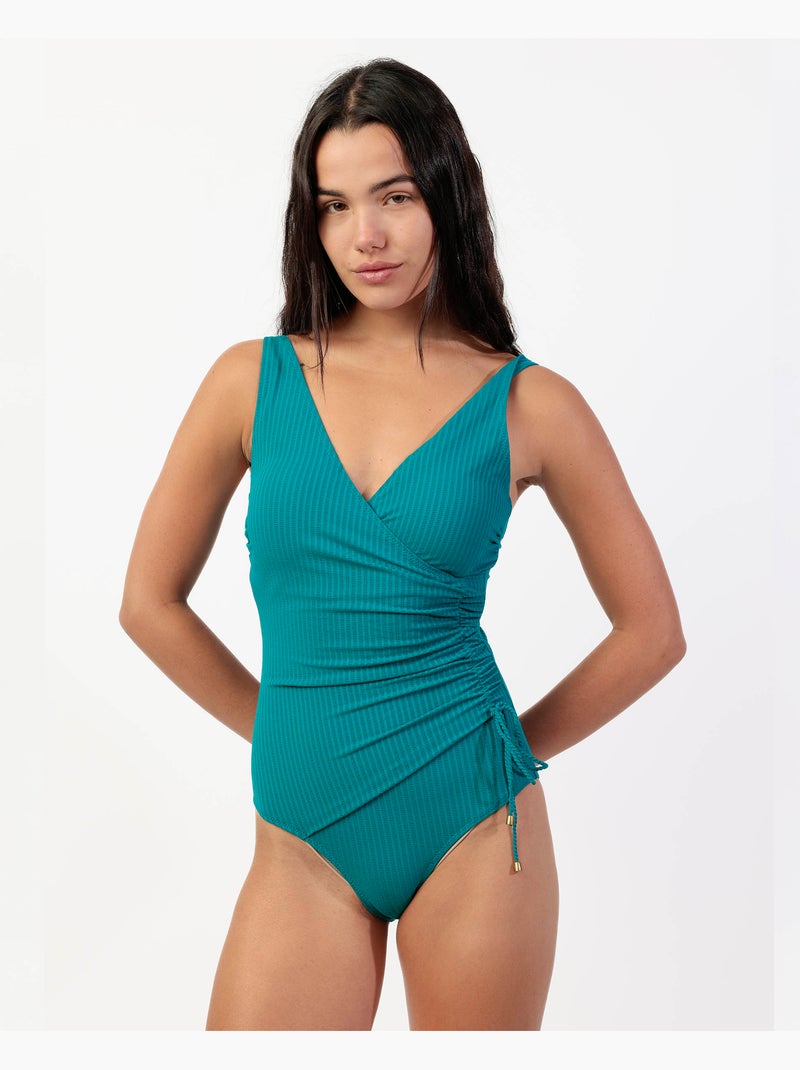 Maillot de bain femme ADMAS Tropical Ocean Bleu marine - Kiabi