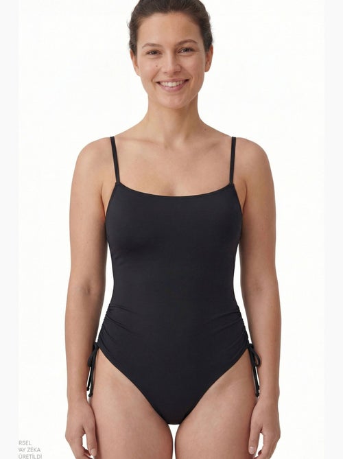 Maillot de bain femme bandeau à armatures penti - Kiabi