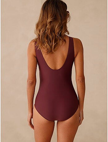 Maillot de bain femme effet drapé - DAXON