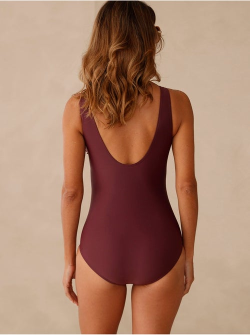 Maillot de bain femme effet drapé - DAXON - Kiabi Maillot de bain femme effet drapé - DAXON - Kiabi