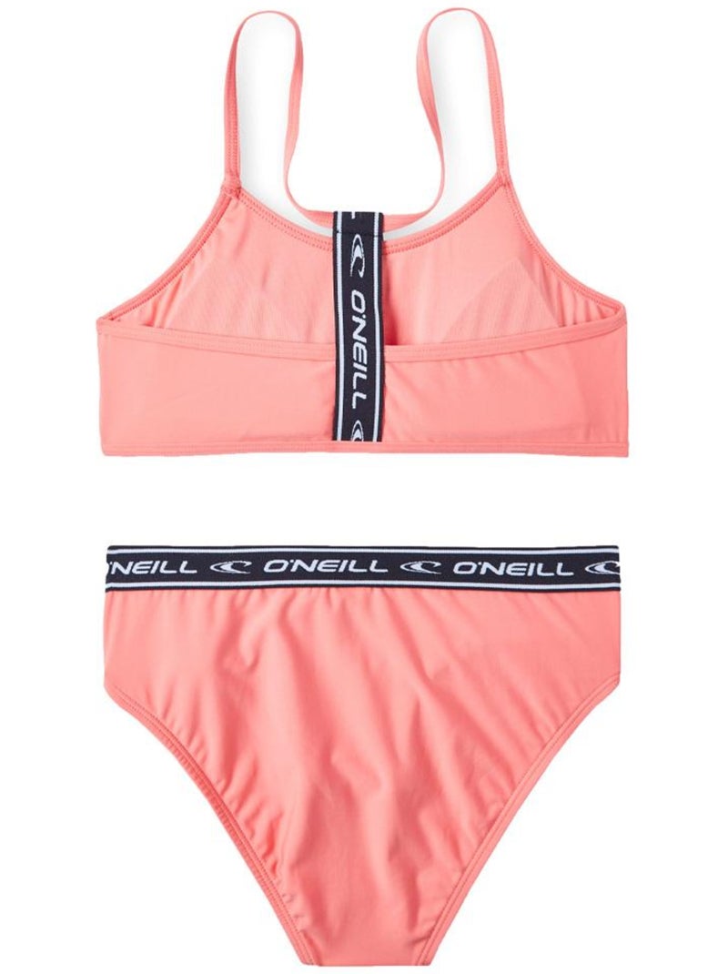 Maillot de bain fille o'neill Rose saumon - Kiabi