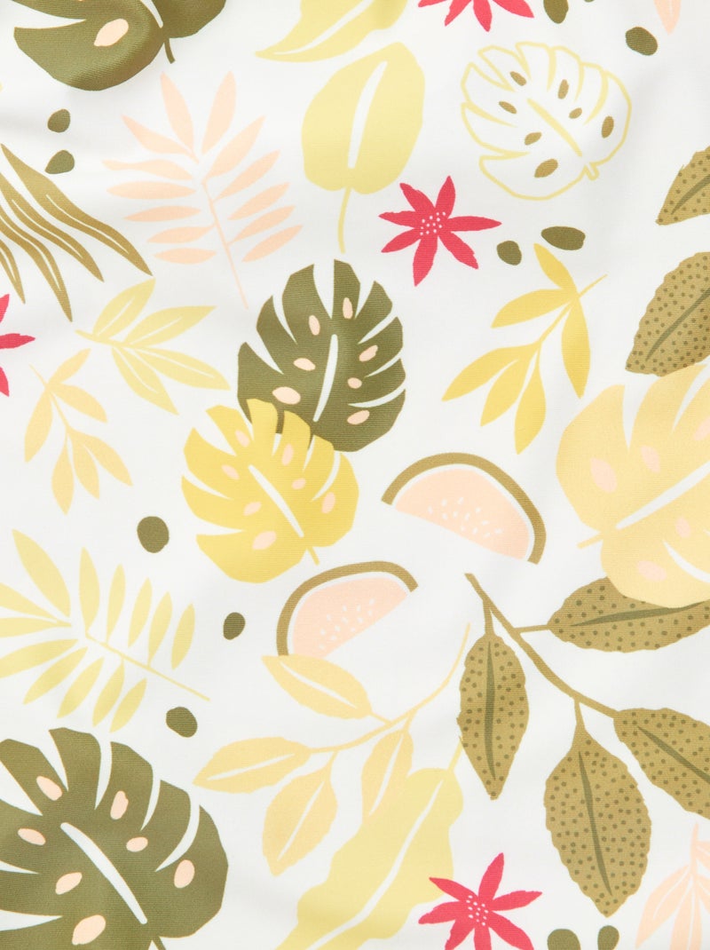 Maillot de bain fleuri - 1 pièce Multicolore - Kiabi