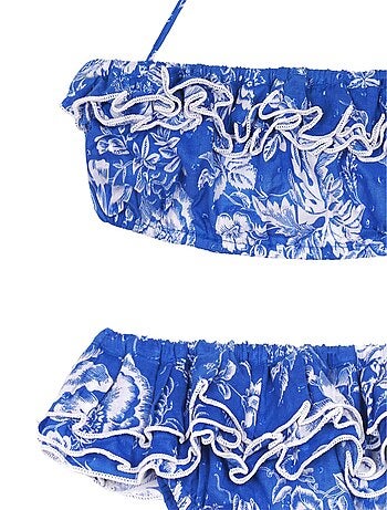 Maillot de Bain Fleuri et 2 pièces SWAN - La Faute à Voltaire