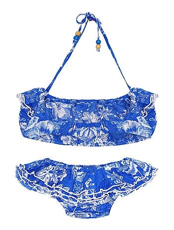 Maillot de Bain Fleuri et 2 pièces SWAN - La Faute à Voltaire