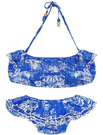 Maillot de Bain Fleuri et 2 pièces SWAN - La Faute à Voltaire