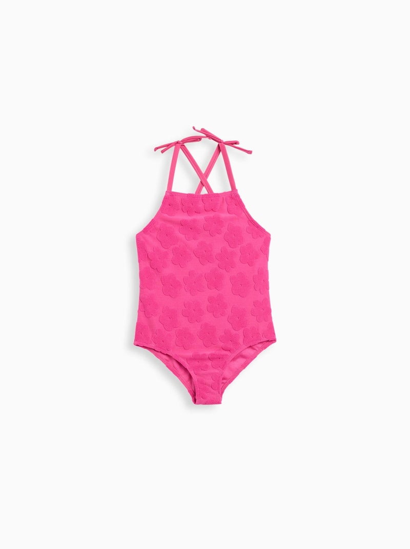 Maillot de bain fleuri MO Fashion Rose - Kiabi