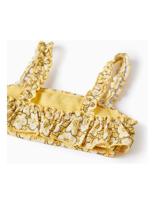 Maillot De Bain 2 Pièces Diesel - Taille 8 Ans Couleur Jaune Anis - Neuf Avec étiquettes