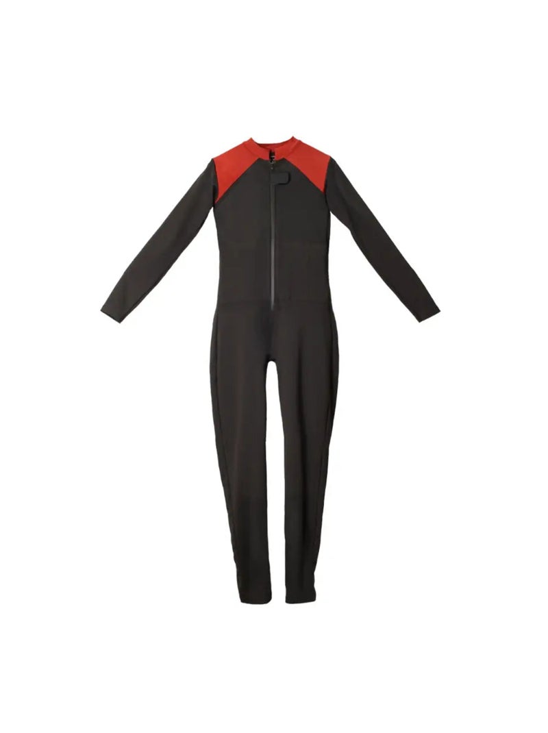 Maillot de bain FLOTTANT couvrant femme Safety Concept by Plouf Noir Bordeaux - Kiabi