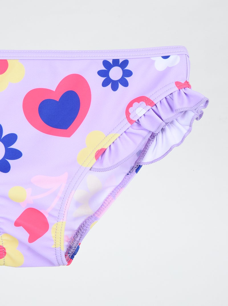 Maillot de bain 'Gabby et la maison magique' - 2 pièces violet - Kiabi