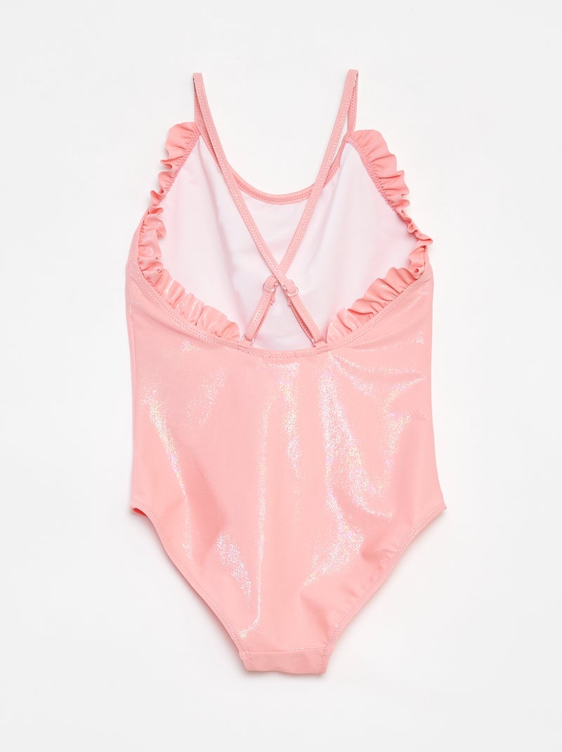 Maillot de bain glitter - 1 pièce ROSE - Kiabi