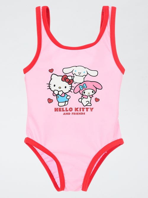 Maillot de bain 'Hello kitty' - 1 pièce - Kiabi