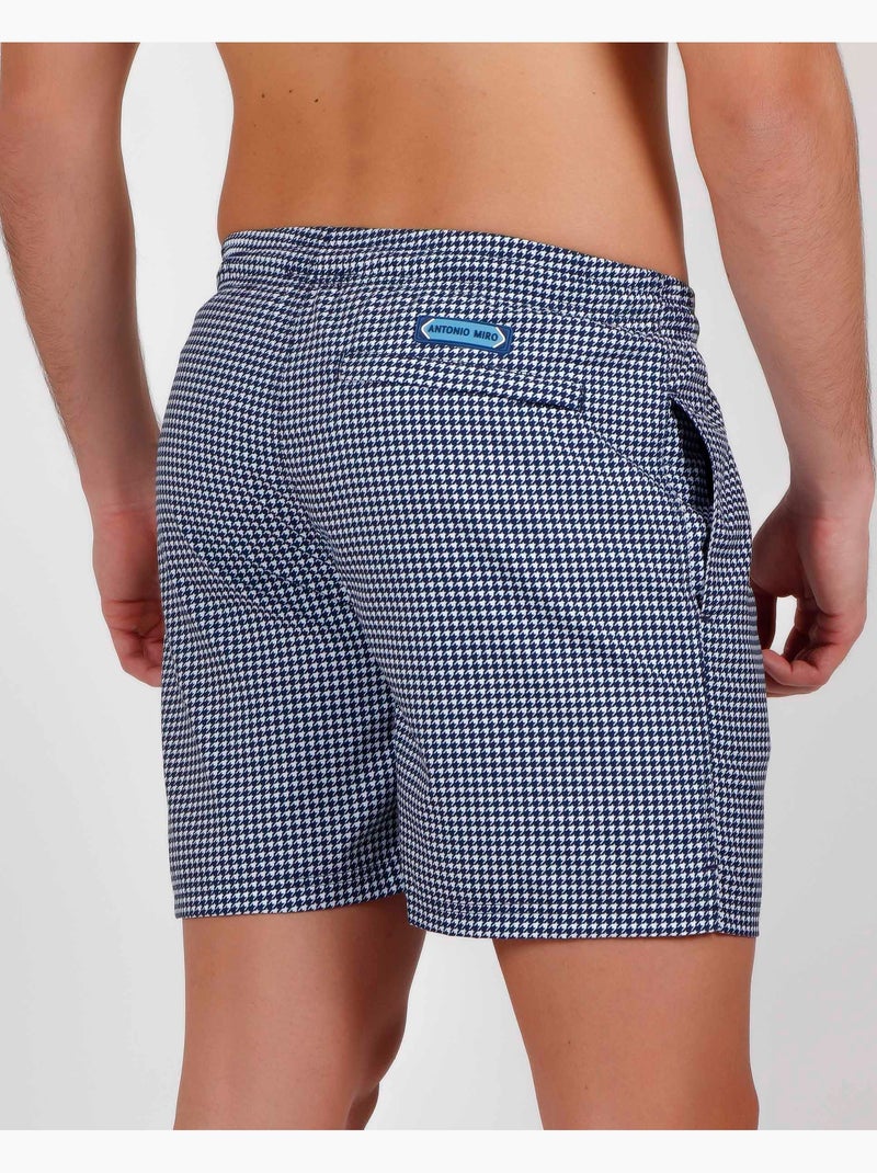 Maillot de bain homme ANTONIO MIRO Blocks Bleu - Kiabi