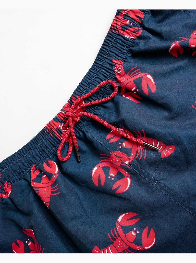 Maillot de bain homme DIVER Lobster Bleu marine - Kiabi