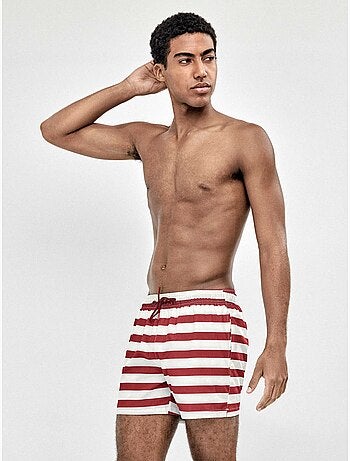 Maillot de bain homme imprimé marin