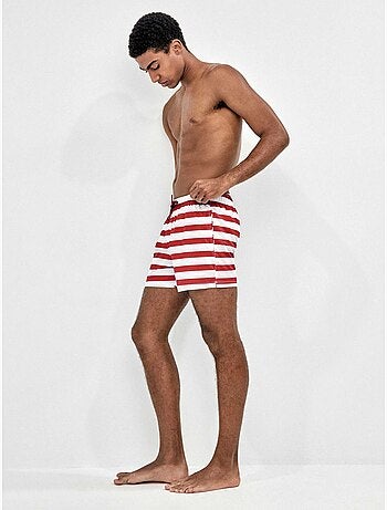 Maillot de bain homme imprimé marin