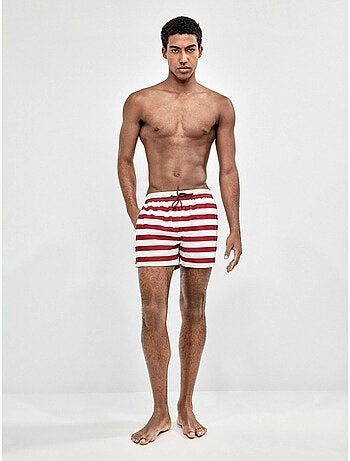 Maillot de bain homme imprimé marin