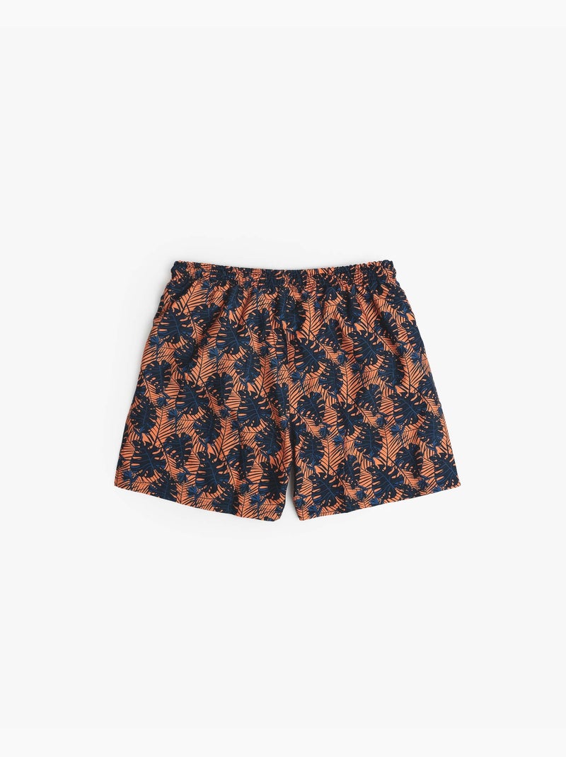 Maillot de bain homme LOIS Palm Street Orange - Kiabi