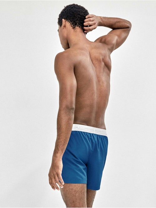 Maillot de bain homme uni bleu - Kiabi Maillot de bain homme uni bleu - Kiabi