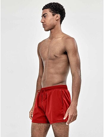 Maillot de bain homme uni noir