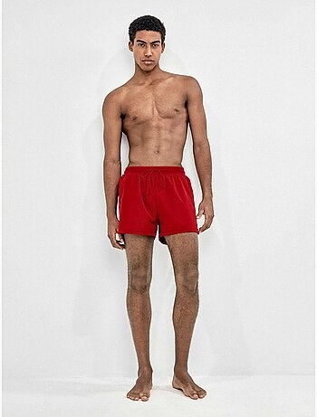 Maillot de bain homme uni noir
