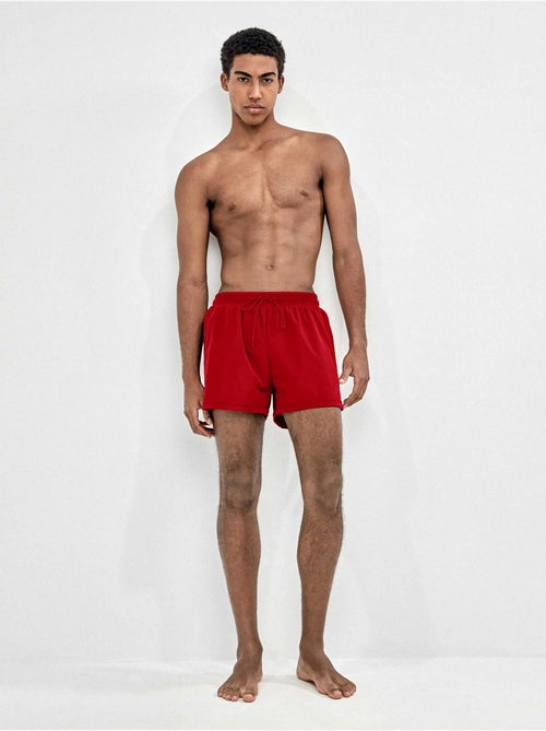 Maillot de bain homme uni noir - Kiabi