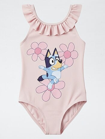 Maillot de bain imprimé 'Bluey' volanté