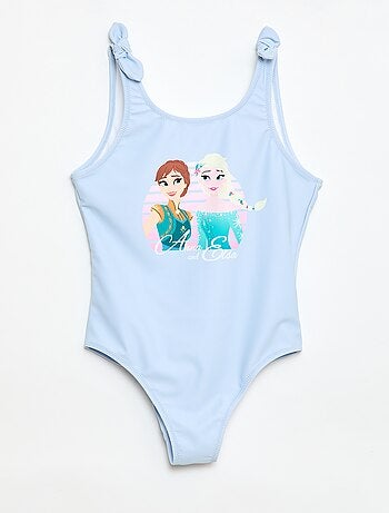 Maillot de bain imprimé 'La reine des neiges' 'Disney' - 1 pièce