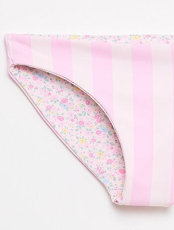 Maillot de bain imprimé réversible - 2 pièces