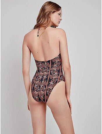Maillot de bain imprimé sans armature