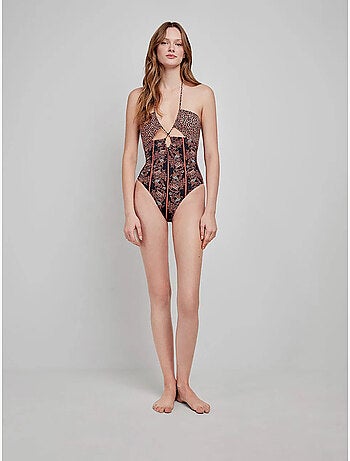 Maillot de bain imprimé sans armature