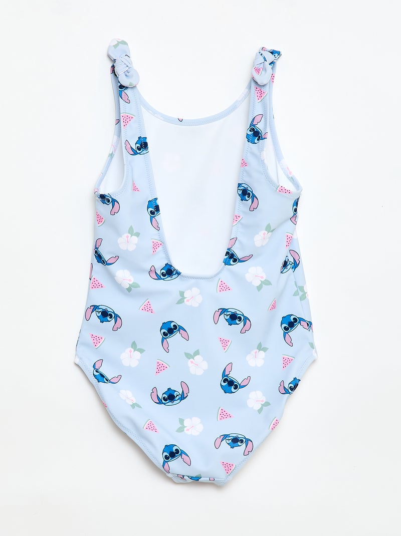 Maillot de bain imprimé 'Stitch & Angel' 'Disney' - 1 pièce Bleu - Kiabi