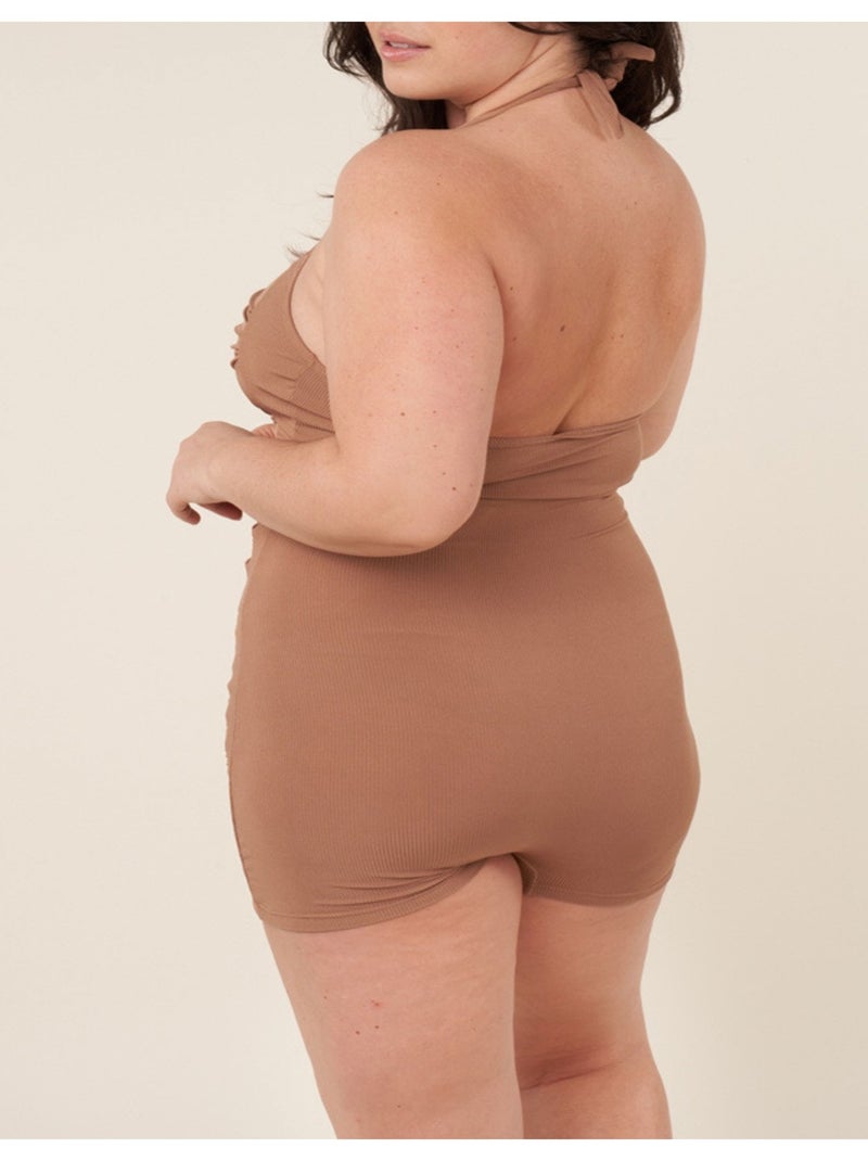 Maillot De Bain Kebello Beige - Kiabi