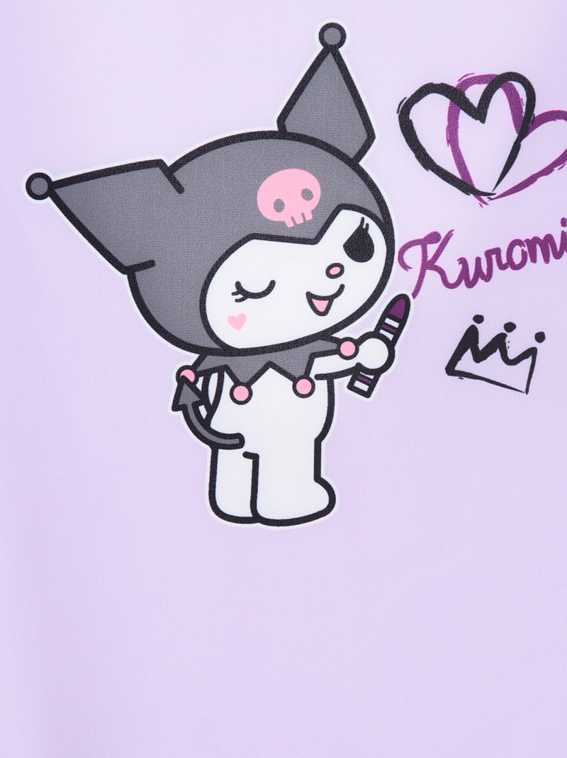 Maillot de bain 'Kuromi' - 1 pièce Violet - Kiabi