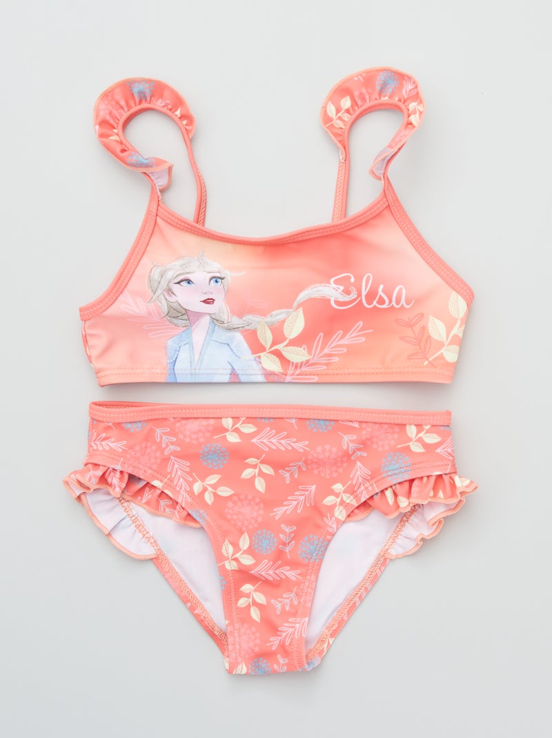 Maillot de bain 'La reine des neiges' Rose - Kiabi