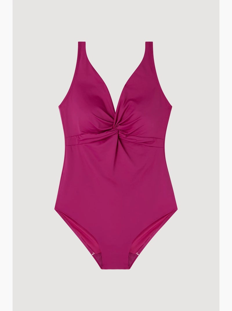 Maillot de bain liftant sans armatures Violet - Kiabi