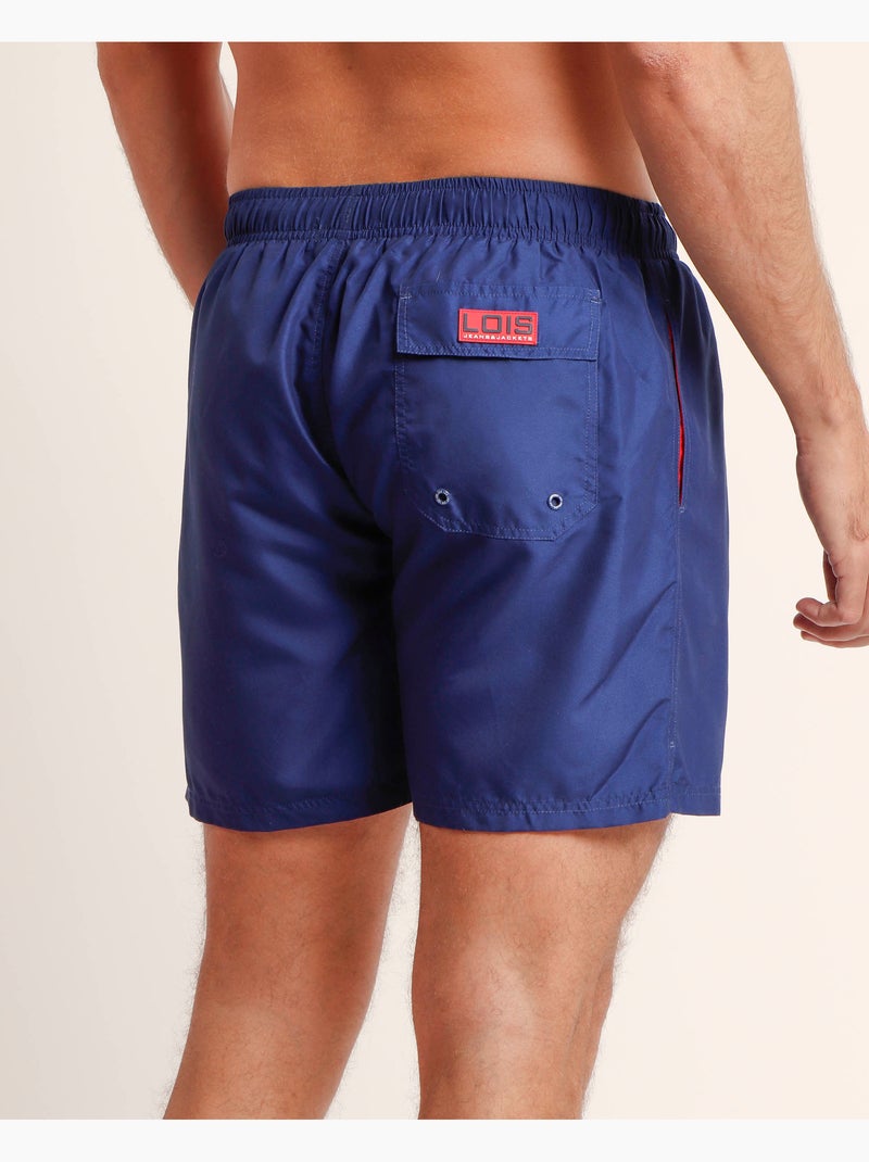 Maillot de bain LOIS Cell pour homme Bleu marine - Kiabi