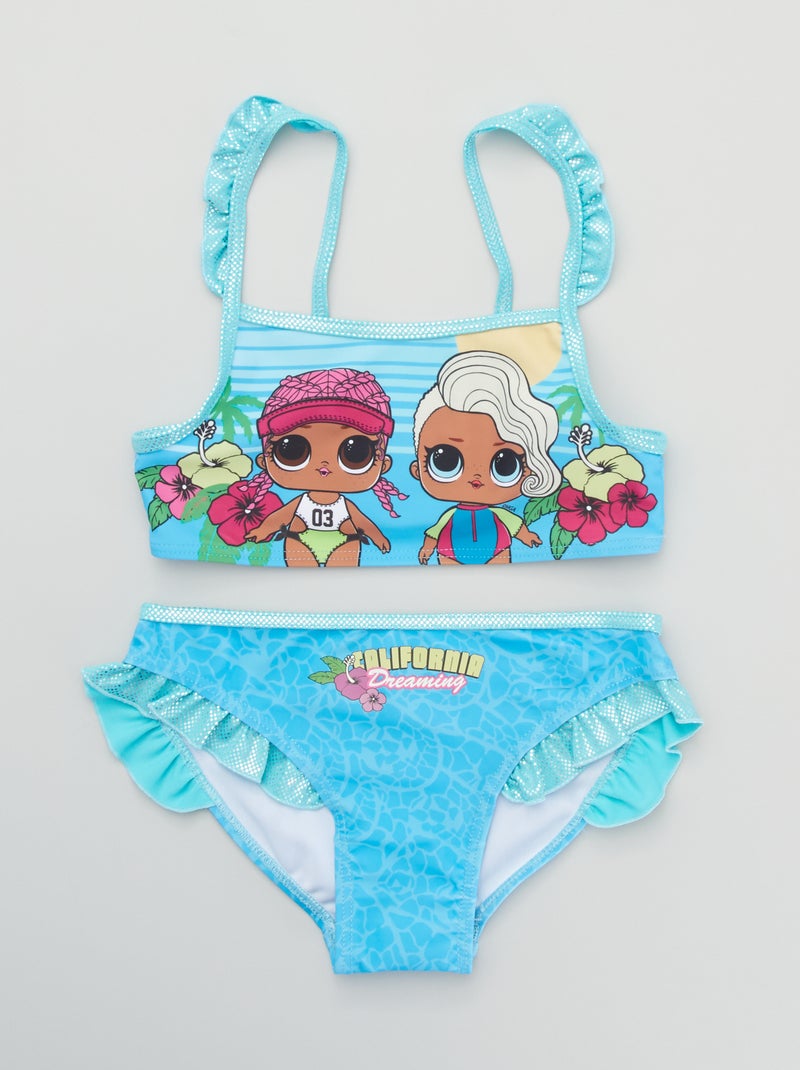Maillot de bain 'L.O.L Surprise !' turquoise - Kiabi
