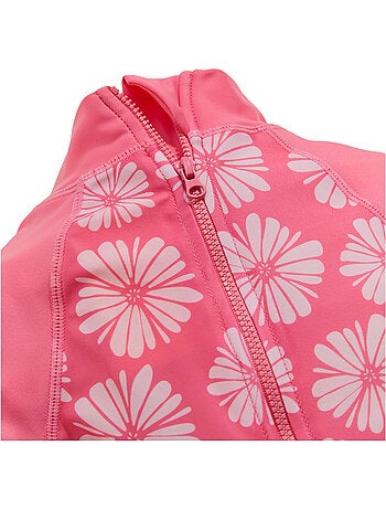 Maillot de bain long anti-irritation motif/style imprimé floral - regatta