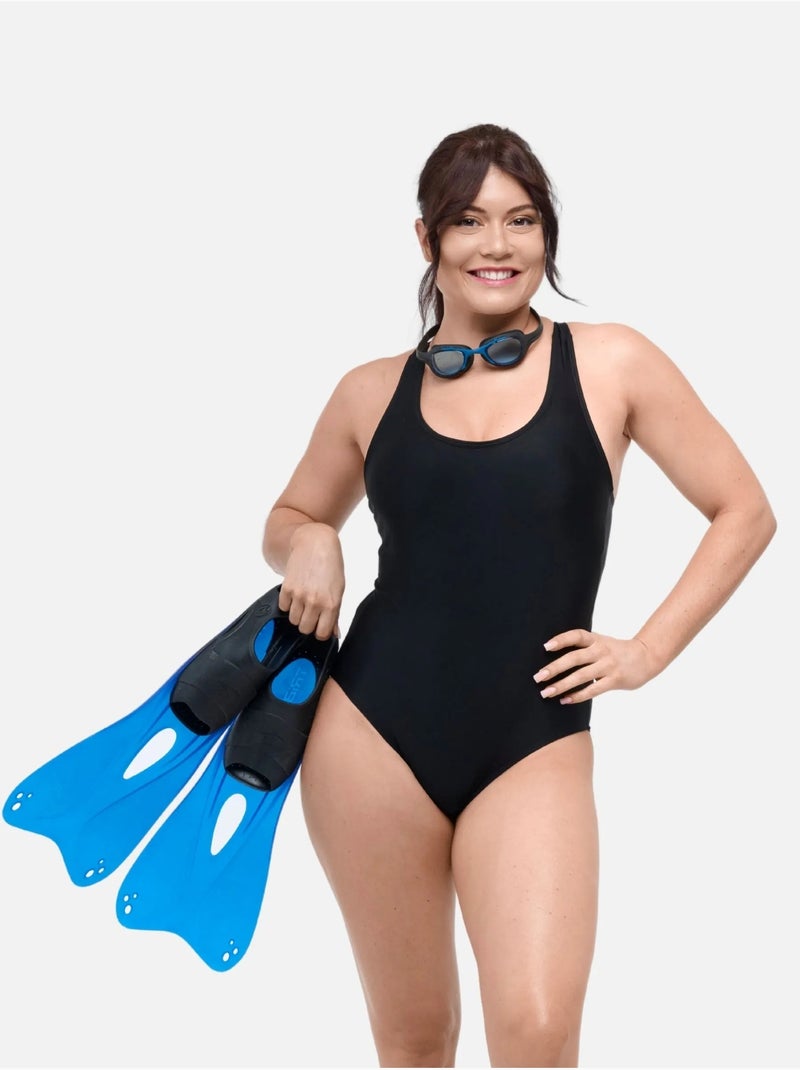 Maillot de bain Menstruel 1 pièce - Femme & Ado - Flux Moyen - Lola - SORIO Noir - Kiabi