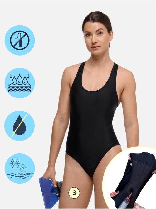 Maillot de bain Menstruel 1 Pièce- Femme & Ado - Flux Abondant - Lola - SORIO - Kiabi Maillot de bain Menstruel 1 Pièce- Femme & Ado - Flux Abondant - Lola - SORIO - Kiabi